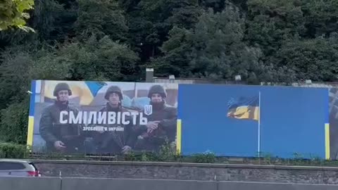 Patriotism everywhere in Ukraine