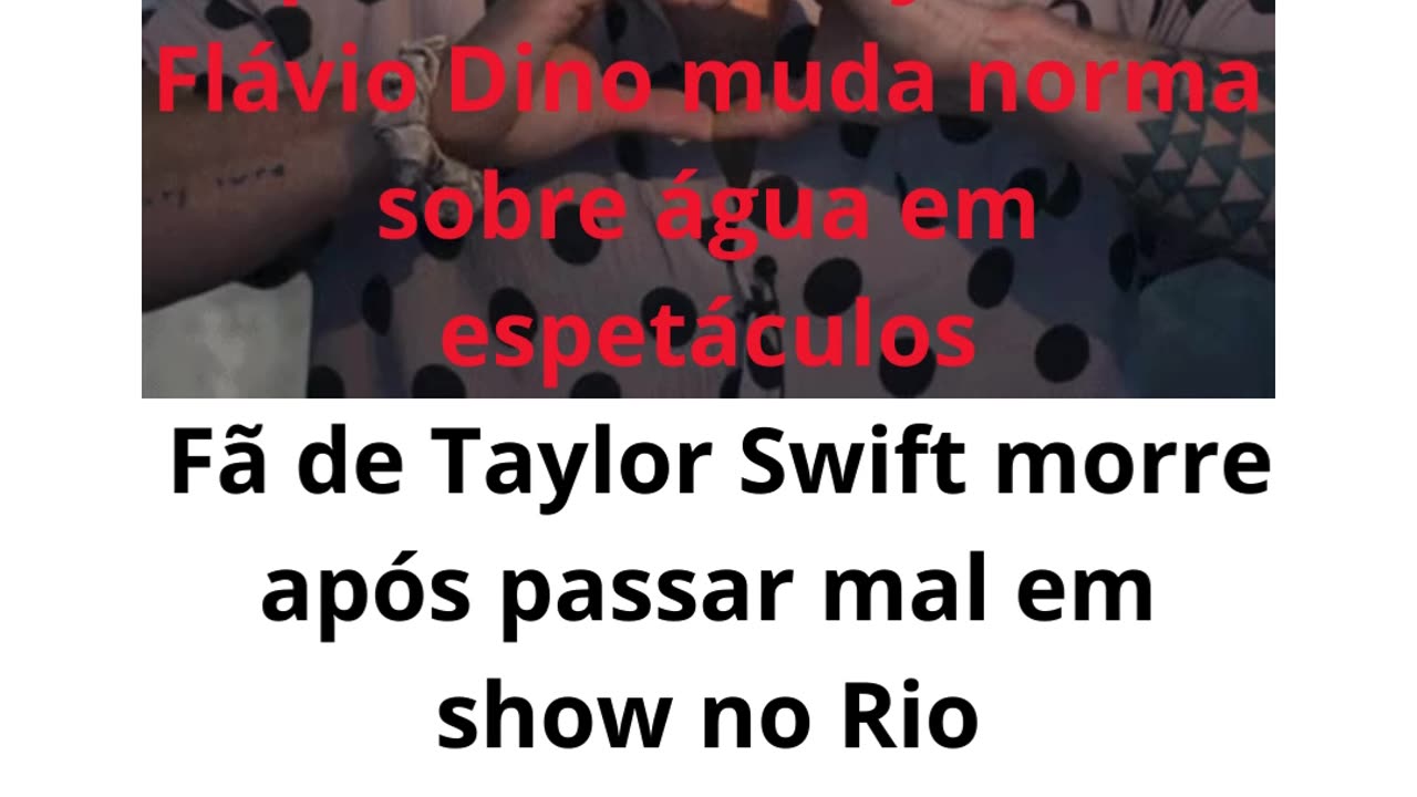 Taylor Swift adia show no Rio devido ao calor extremo após morte de fã.mp4