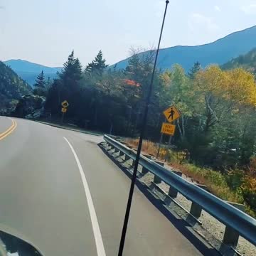 Beautiful mountains in the Fall, New Hampshire