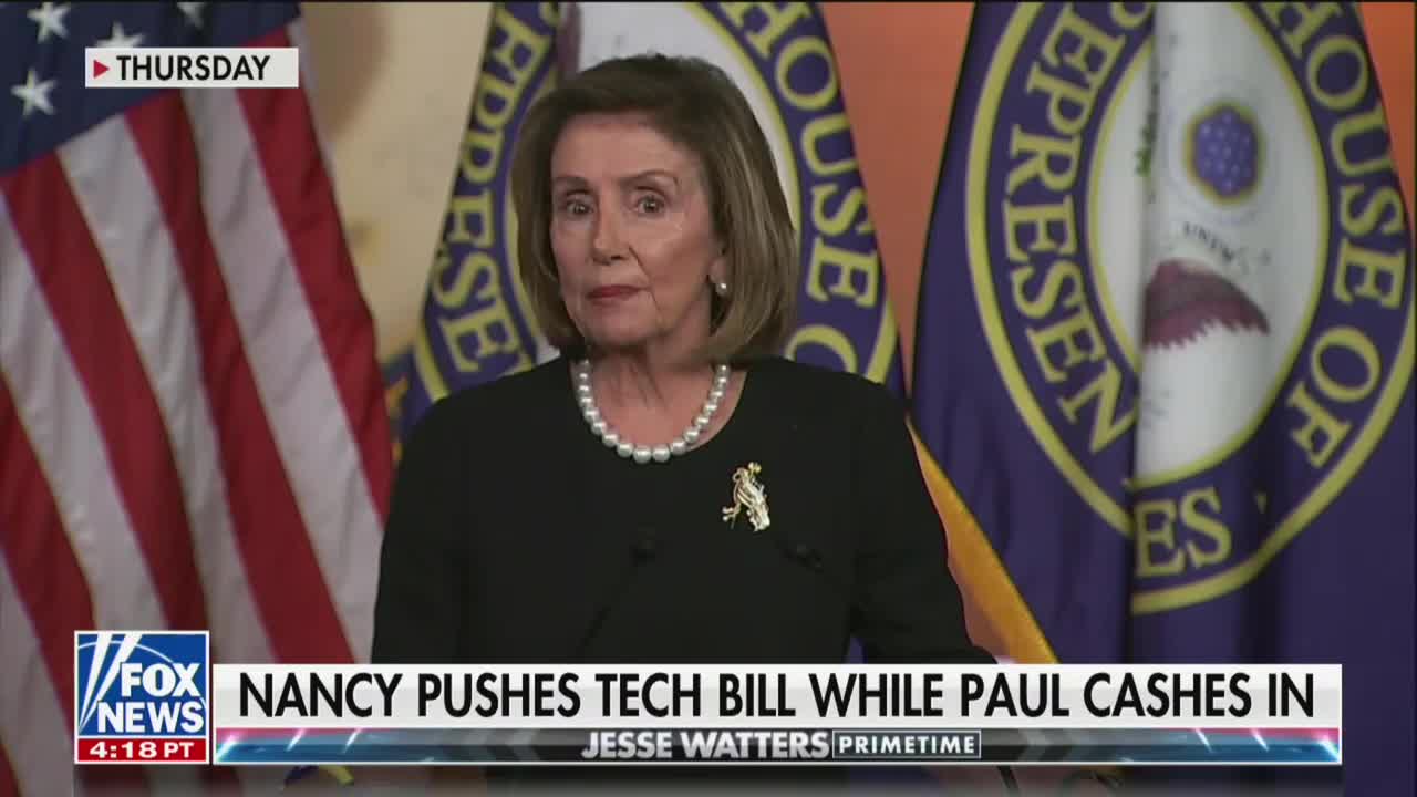 Paul and Nancy Pelosi use insider info to buy MILLIONS in tech stock