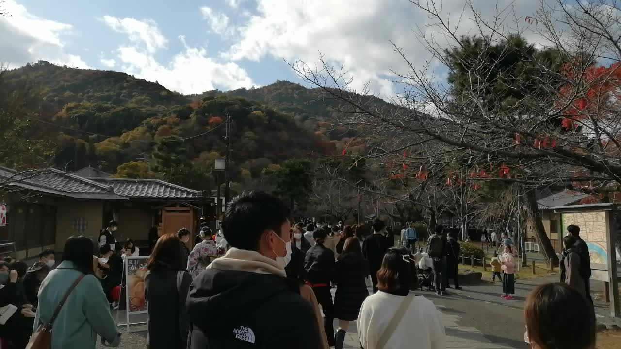 On the way to Arashiyama Kyoto Japan #3