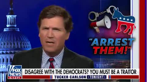 Tucker Carlson: Jail time is now the fair penalty for disagreeing with Biden