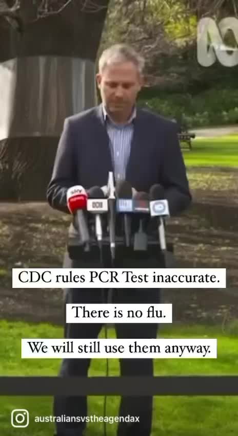 Victorian health minister lying about PCR tests