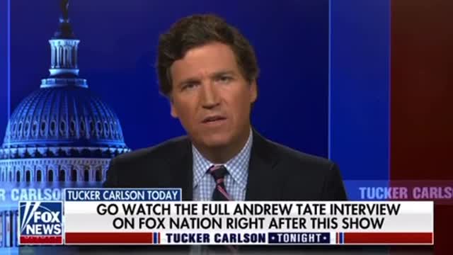 Tucker Carlson: Talks to Andrew Tate