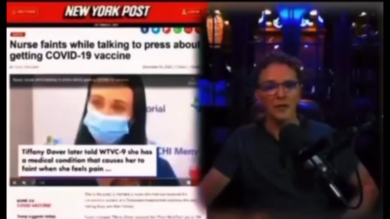 Nurse that passed out on Camera after Jab - Dead the same day zero media