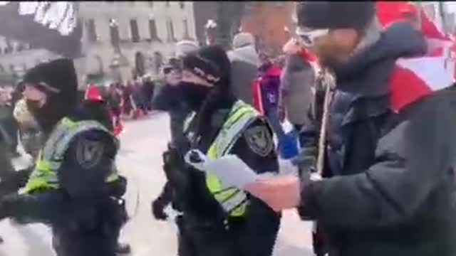 F🍁CK TRUDEAU flags are now banned on Parliament Hill