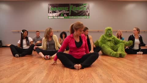 The Grinch Does Yoga