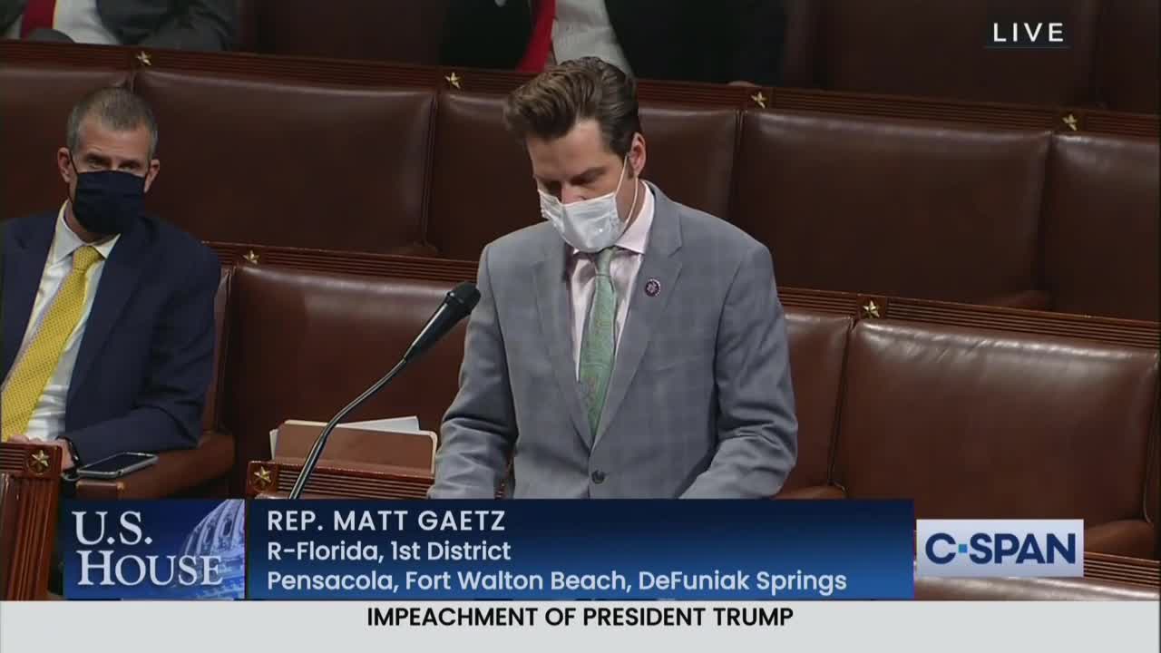 Gaetz Drops NUKE On Dems As They Scream Bloody Murder At Him On Floor