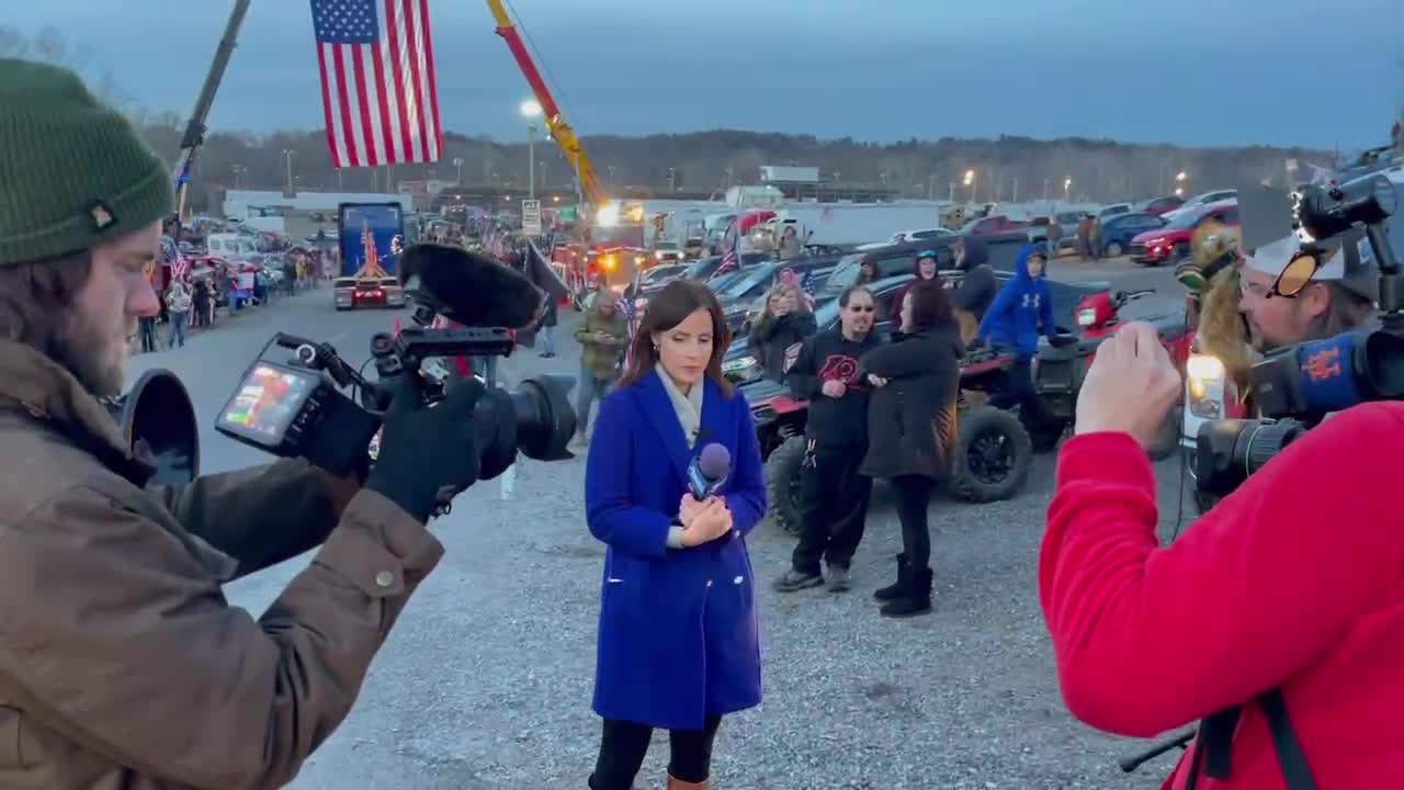 MSM getting GRILLED by the Patriots in the Truckers Convoy