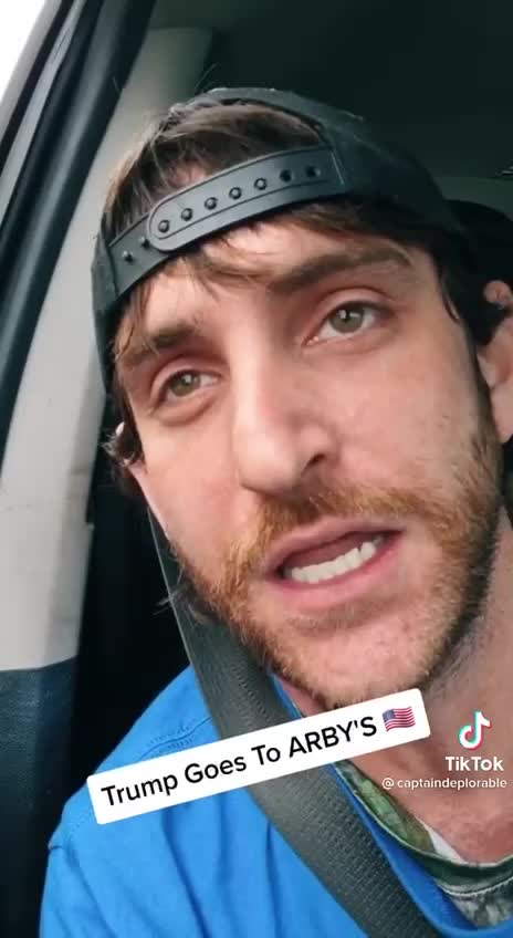 Trump Goes to Arby's