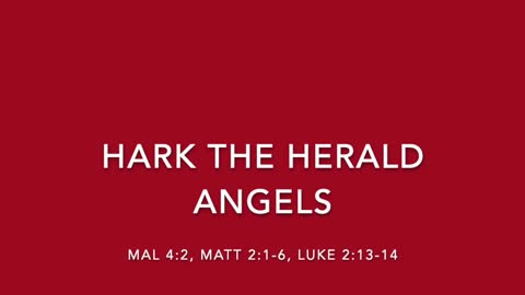 HARK THE HERALD ANGELS - [SONGS OF REDEMPTION AND SANCTIFICATION COLLECTION]