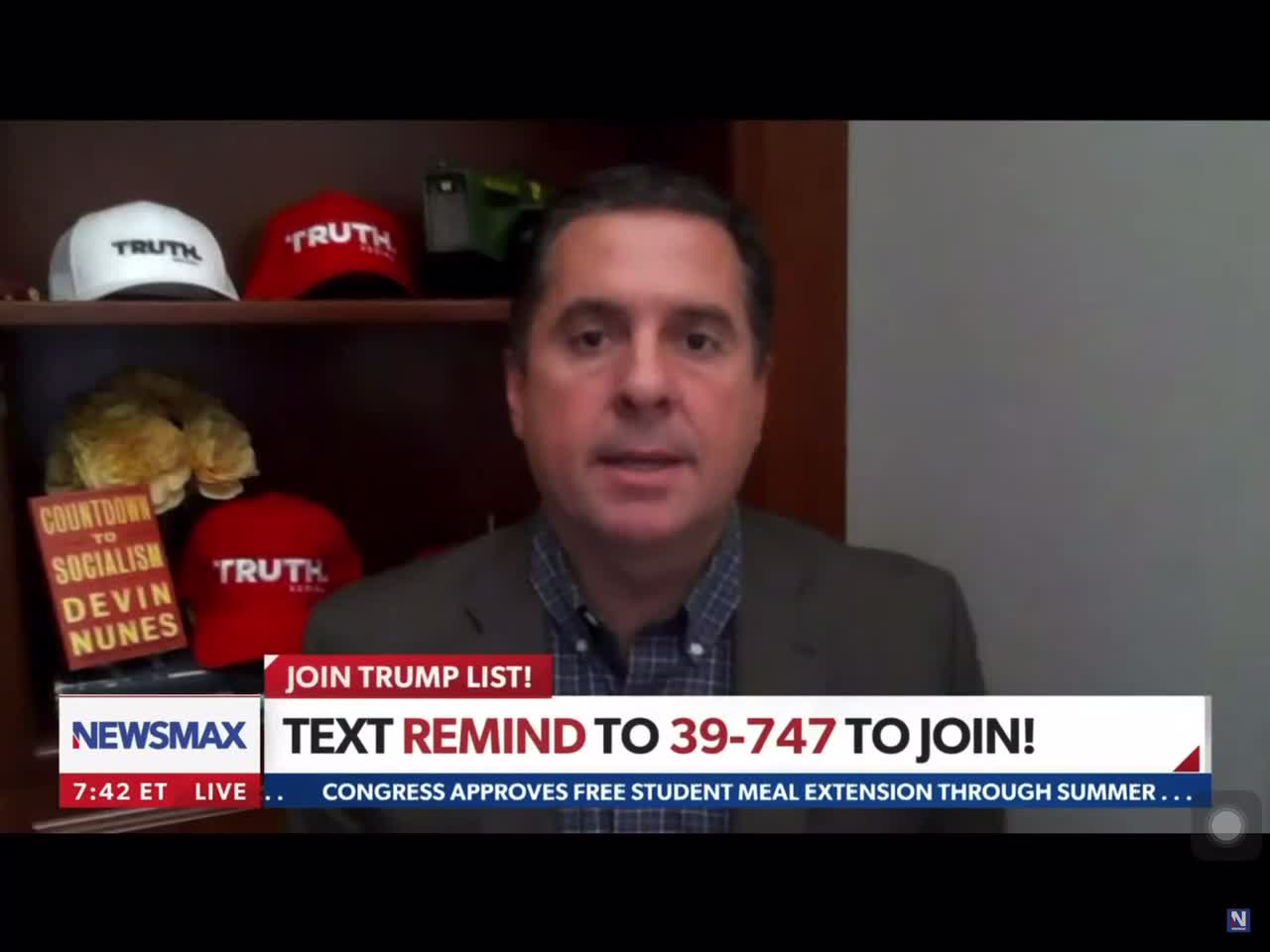 Devin Nunes say propaganda doesn’t work when people can’t afford gas or food.