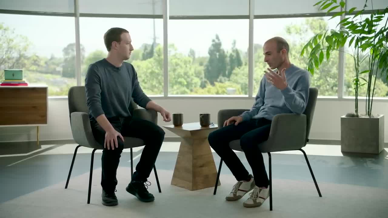 Mark Zuckerberg & Yuval Noah Harari in Conservation