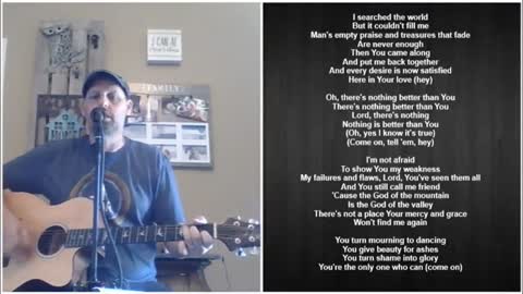 Graves into Gardens Elevation Worship Lyric Video and Acoustic Cover