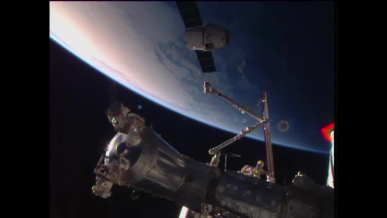 U.S. Commercial Cargo Ship Departs International Space Station