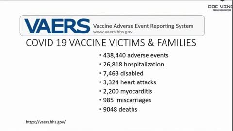 VAERS Side Effects Data