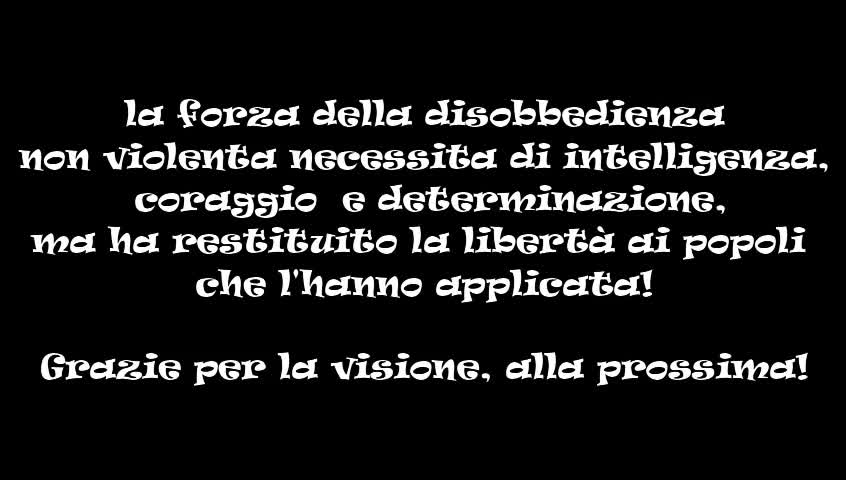 disobbedire per la libertà