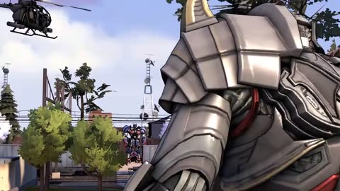 Bumblebee versus optimus prime versus megatron