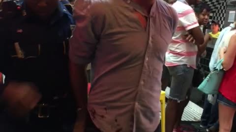 Bourbon Street Trooper Body Slam