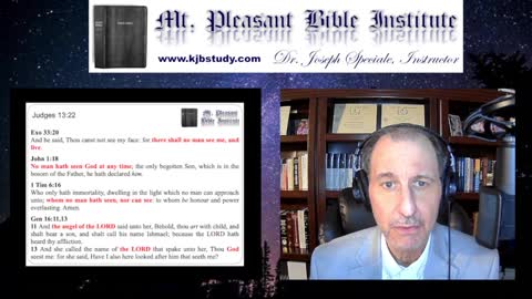 Mt. Pleasant Bible Institute (05/09/22)- Judges 13:19-25