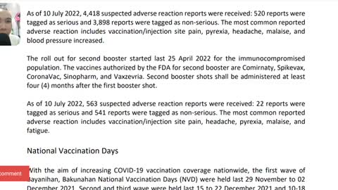 FDA Report on Booster Shots as of July 10, 2022 and How to Report to FDA