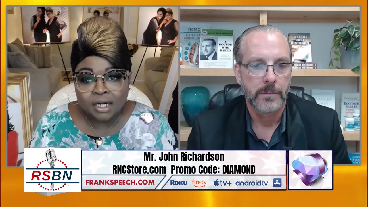 Diamond and Silk: Mr. John Richardson is back to discuss Sickle Cell Anemia and Vitamin B17 Deficiency