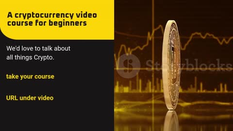 A crypto currency video course