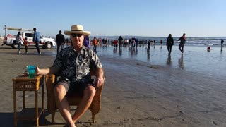 The Beach Captain in Time-Lapse. S.S. Monte Carlo Shipwreck, Coronado Island, California. TL 008