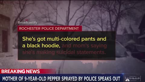 Police Pepper Spray A 9 Year Old....A 9 Year Old.