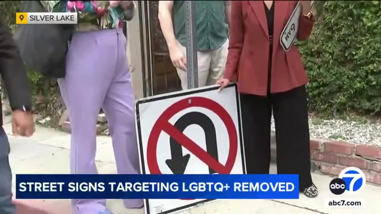 LA City Council Members Say 'No U-Turn' Signs Are Anti-LGBT In RIDICULOUS Moment