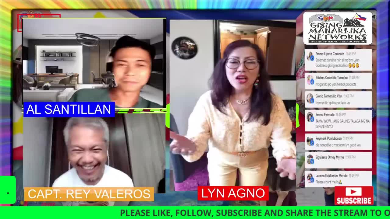 GMN - UGNAYAN with Capt Rey Valeros, Lynn Agno and AL Santillan