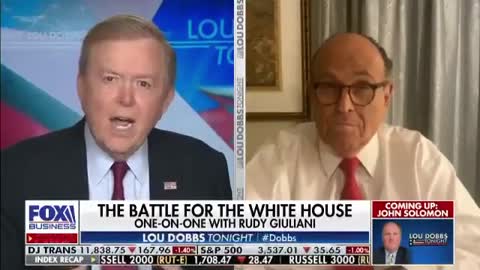 Lou Dobbs interview with Rudy Giuliani 11/12/2020