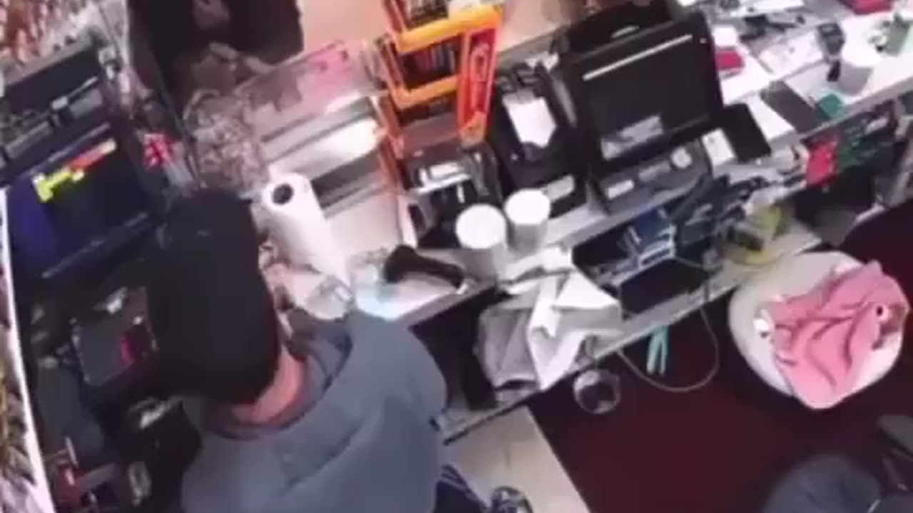 Store Clerk Defends Himself