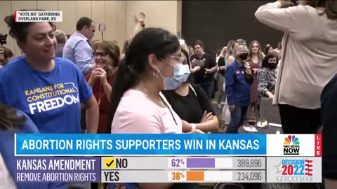 Kansas Pro-Abortion Rights Activist After Winning: ‘Sorry, I’m Getting A Little Choked Up’