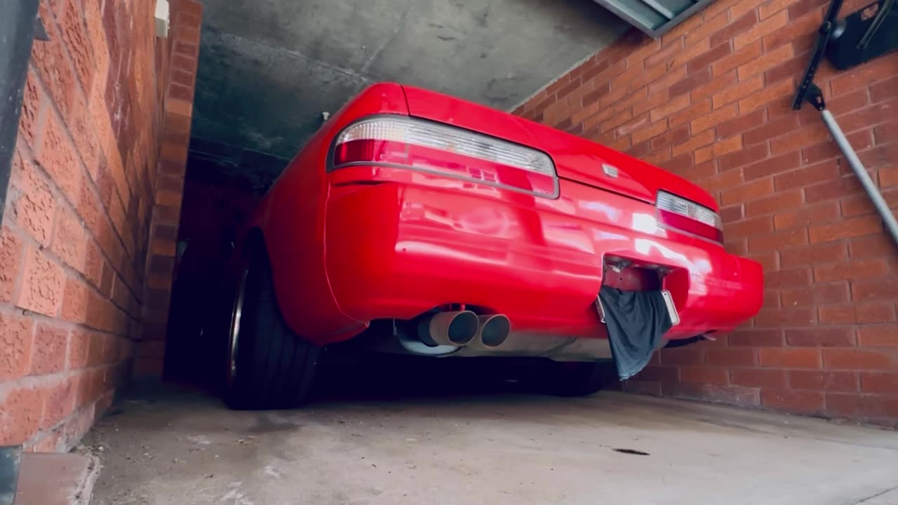 Nissan Silvia S13 Exhaust Sound