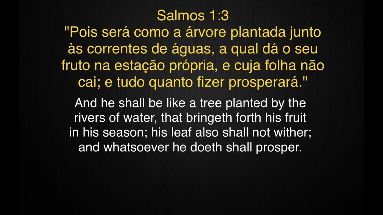 Salmos 1 (Benjamite Thunder Harp Mix) Canção das Escrituras Português do Brasil #ahayah #brasileiro