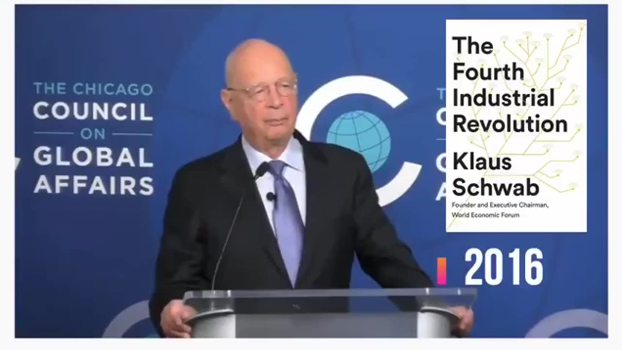 Klaus Schwab says mankind to undergo fusion of physical, digital and biological identity