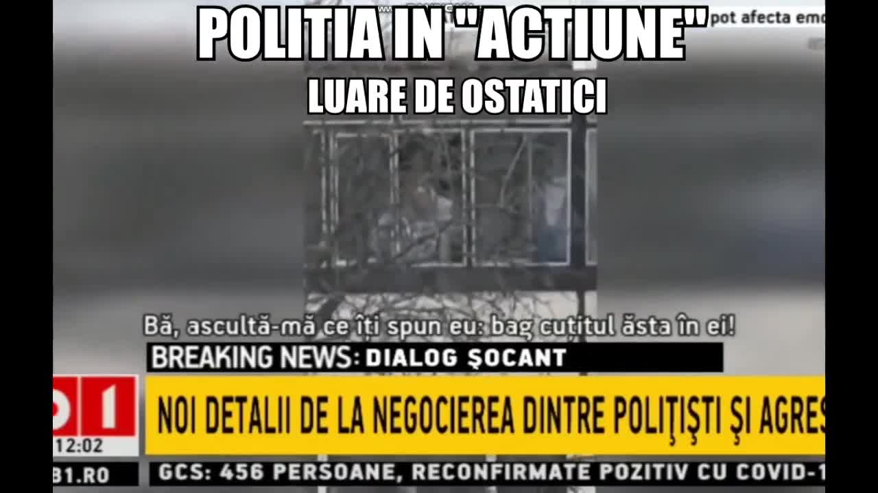 Montaj video comparativ: "Politia in actiune in pandemie vs. la salvarea oamenilor"