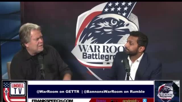 Kash Patel on War Room.