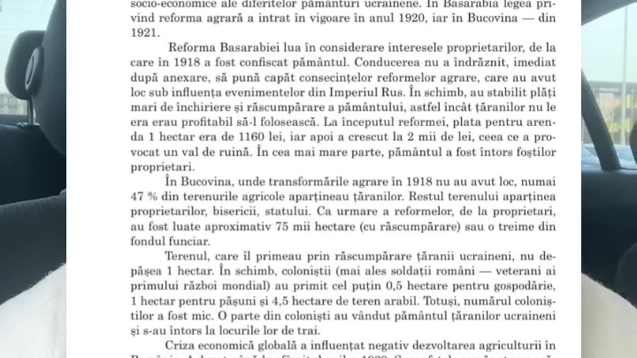 Istoria României denaturată în manualele pentru elevii români din Ucraina.