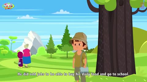 A GLASS OF MILK ENGLISH ANIMATED STORIES FOR KIDS TRADITIONAL STORY TSERIES