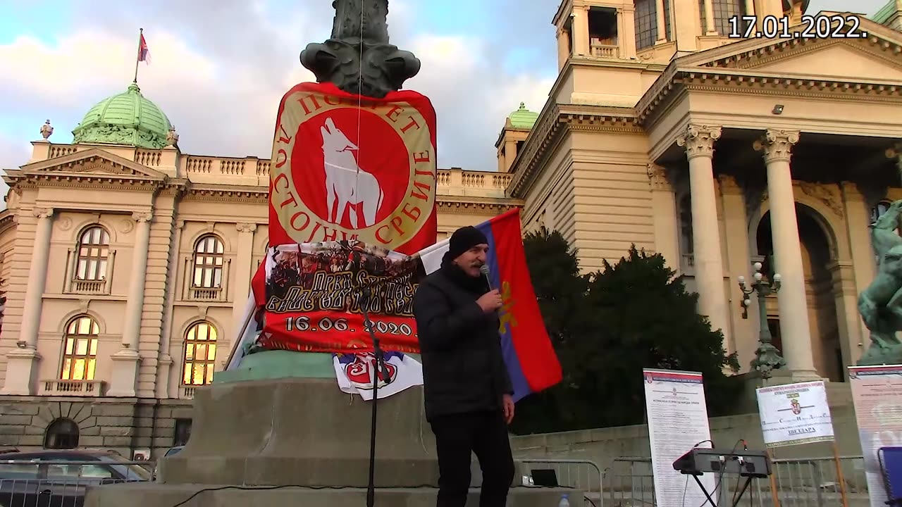 18.01.2022. Okupljanje naroda do slobode - Olivera Ilić, Vladimir Popović, Goran Blagojević