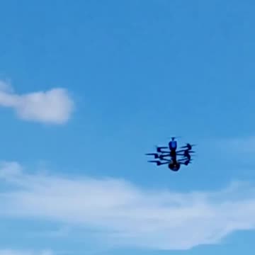 Hello, Ukraine! 🇺🇦 The drone with a combat kit is being delivered to the front