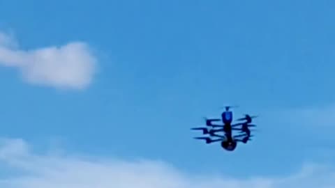 Hello, Ukraine! 🇺🇦 The drone with a combat kit is being delivered to the front