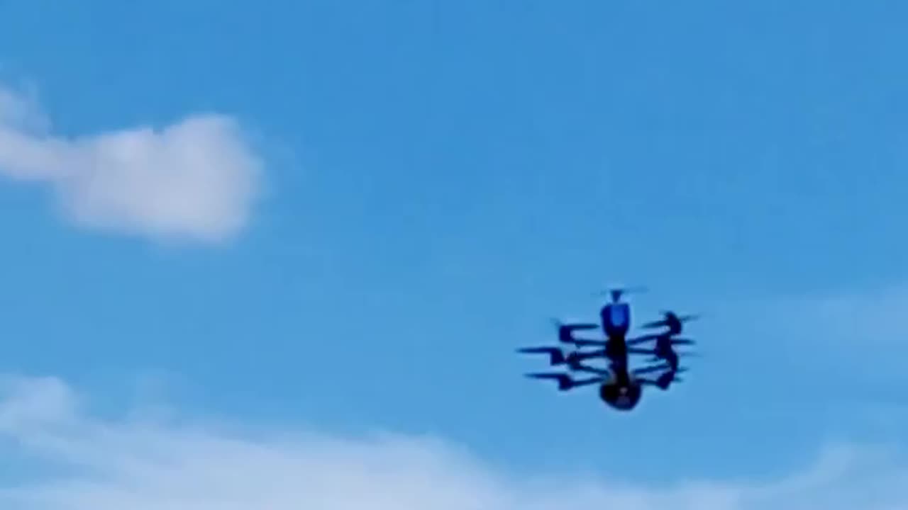 Hello, Ukraine! πΊπ¦ The drone with a combat kit is being delivered to the front