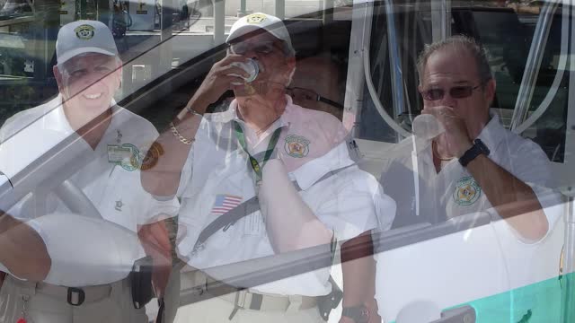 Volunteers learn Hydration with Dr K