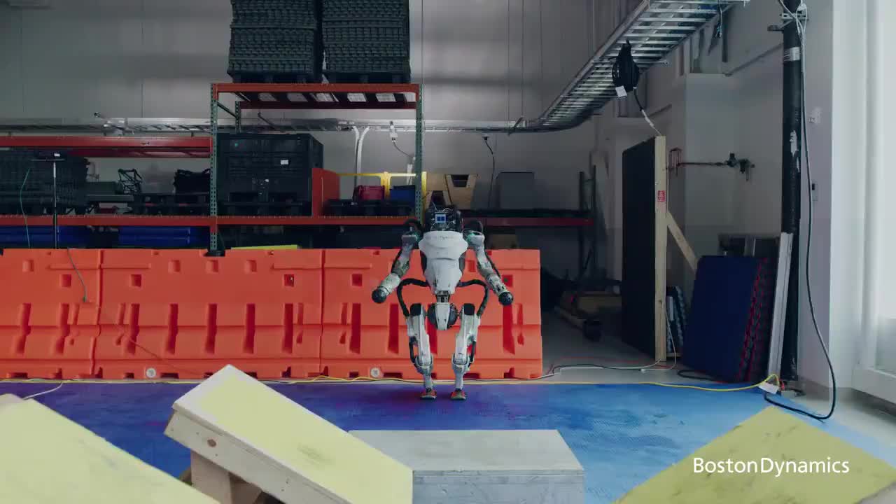 Robots at Boston dynamics get software update!