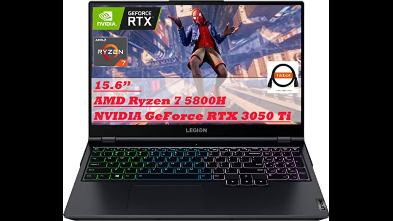 Review: Sponsored Ad - Lenovo Legion 5 15 Gaming Laptop, 15.6" FHD 165Hz Display, AMD Ryzen 7 5...