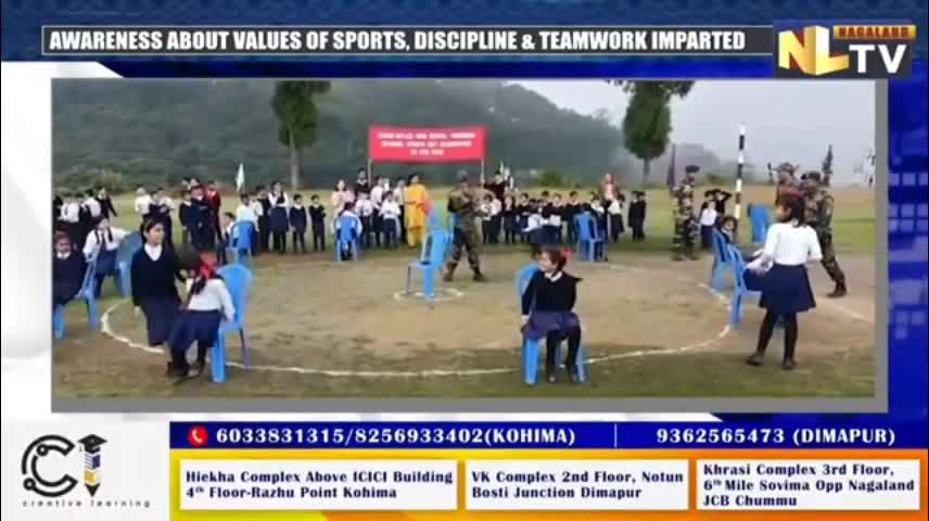 ASSAM RIFLES PUBLIC SCHOOL TUENSANG OBSERVES NATIONAL SPORTS DAY