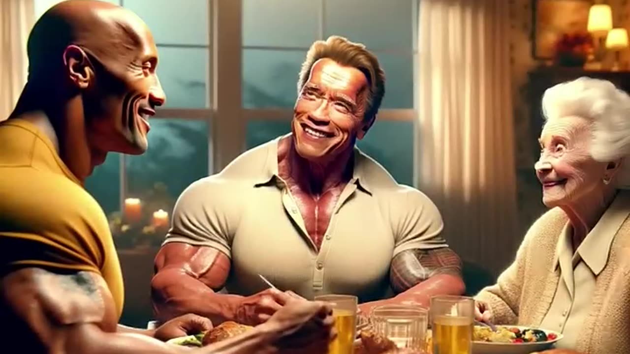 Day in The Life of Dwayne Johnson 🪨 #ai #aiart #chatgpt